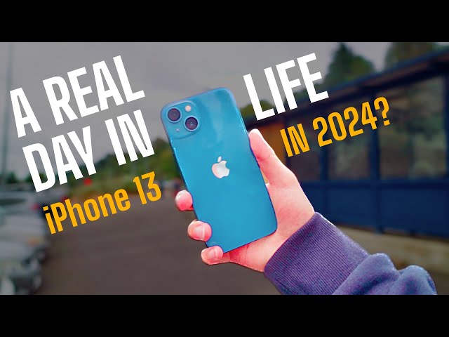 Using the iPhone 13 in 2024! - A Real Day in Life