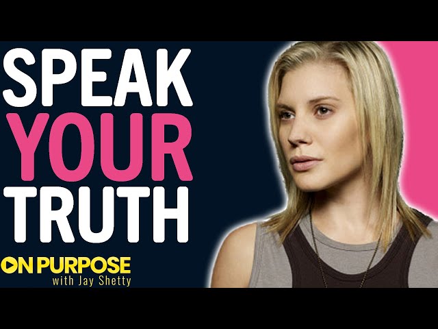 Katee Sackhoff: ON How To Speak To Yourself