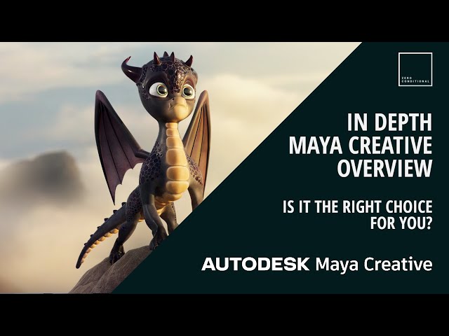 In depth Autodesk Maya Creative overview and demo