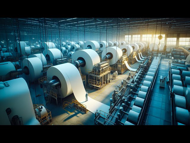 How Toilet Paper is Made | Factorify