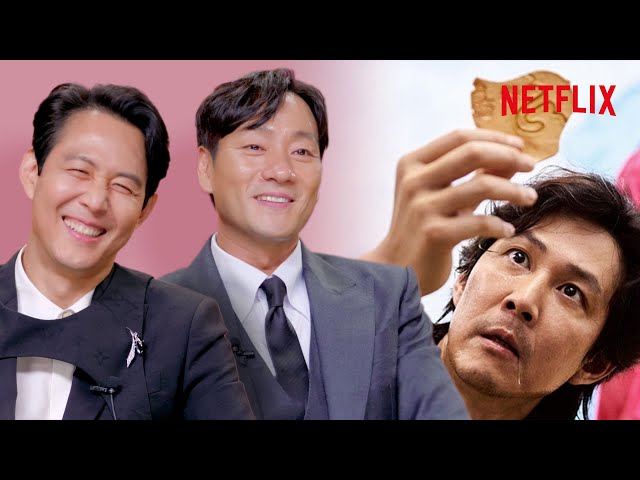 The Squid Game Cast React To Their Own Show | Netflix
