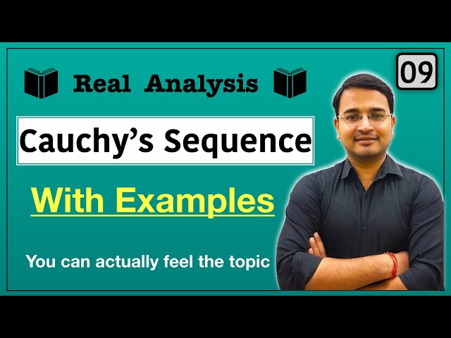 Cauchy Sequence with examples/ Fundamental Sequence | Sequence of real numbers: 09