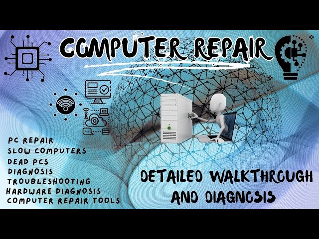 LIVE - Computer won't boot and has other problems. Let's diagnose it and repair it together!