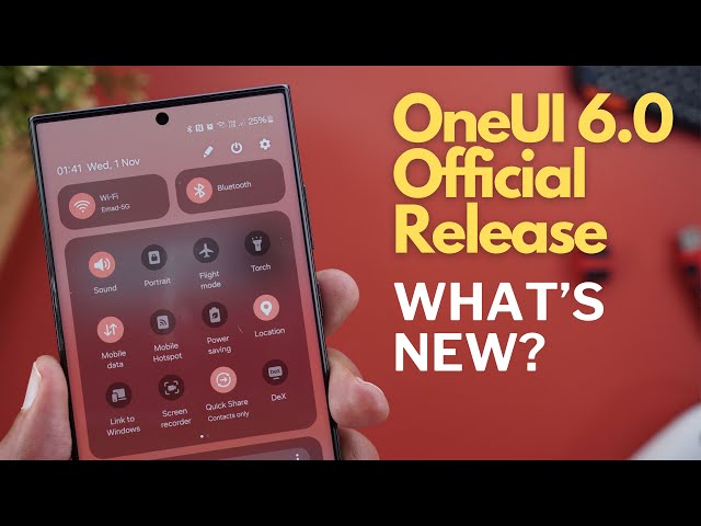 OneUI 6.0 Official Release: 25 Minutes Of Features