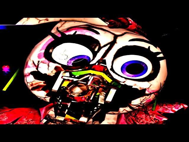 CHICA'S FACE FELL OFF OMG (fnaf security breach part 9)