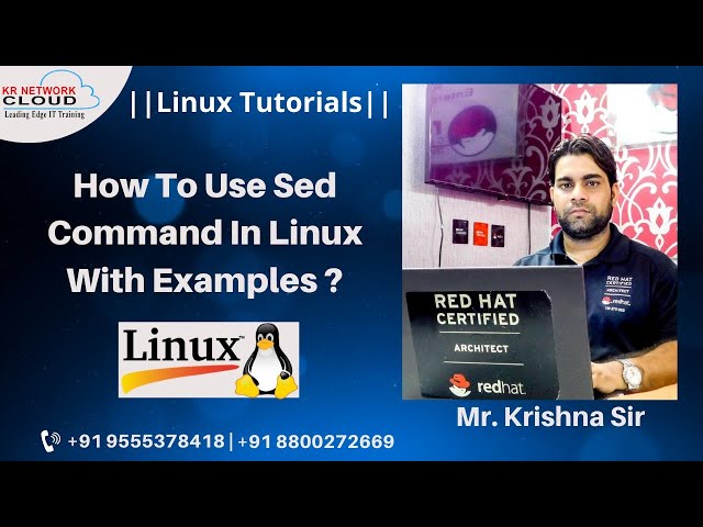 How To Use Sed Command In Linux With Examples | usage of sed command in Unix | Sed Command Tutorials
