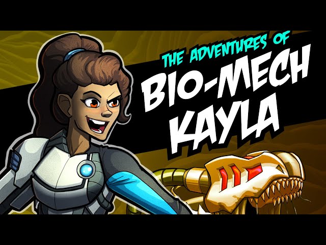 The Adventures of Bio-Mech Kayla (A Multiverse Tale & Speedpaint)