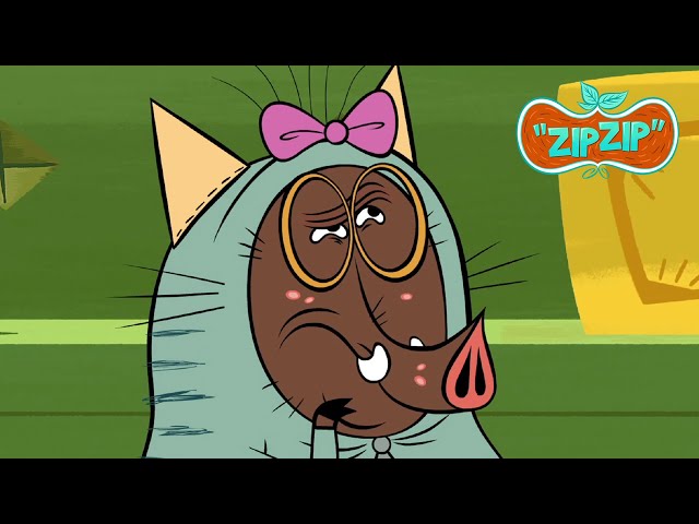 Welcome to Gracie's... hair salon | Zip Zip English | Full Episodes | 4H | S1 | Cartoon for kids