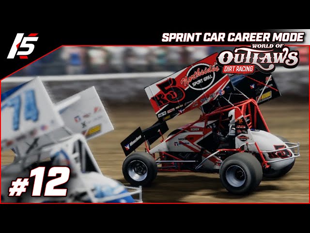 Sprint Car Career Mode - EP #12 - World of Outlaws Dirt Racing