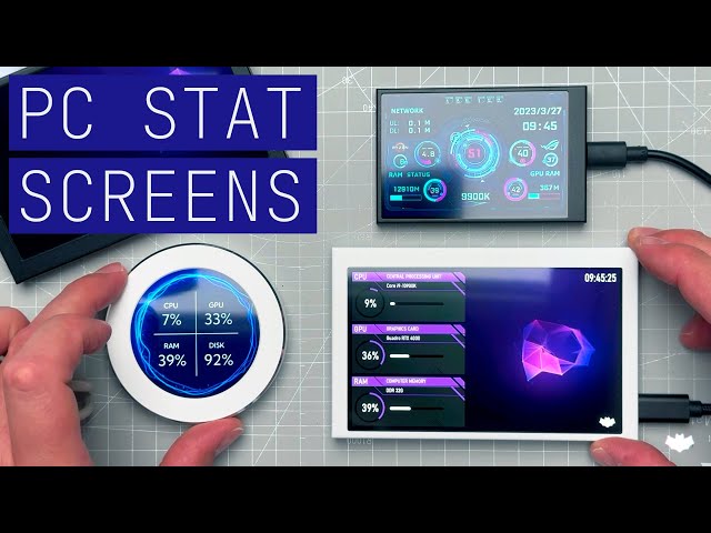 PC Stats Displays     (Turzx Turing Smart Screen, no AIDA64 required)