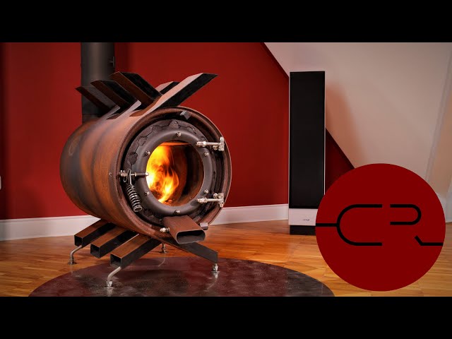 Air Vent Stove from Car Rims