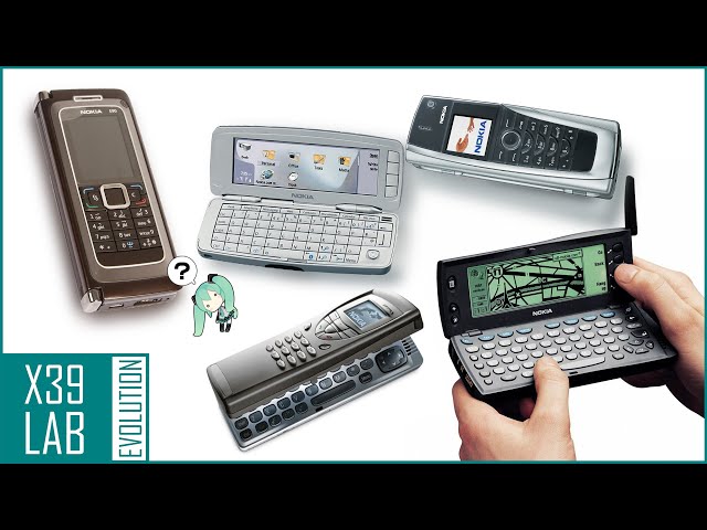 Evolution of Nokia Communicator 1998 - 2011