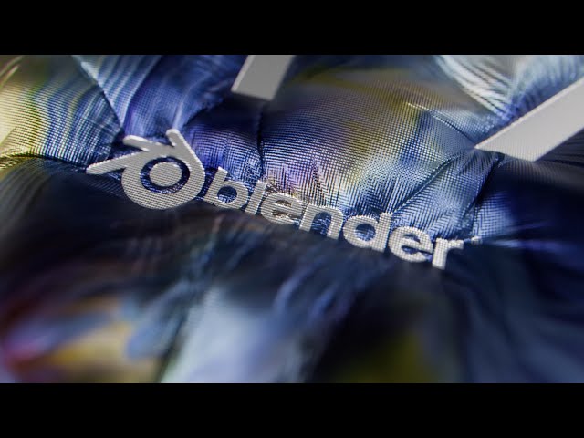 Blender 4.0.2 - Cloth Simulation + Geometry Nodes