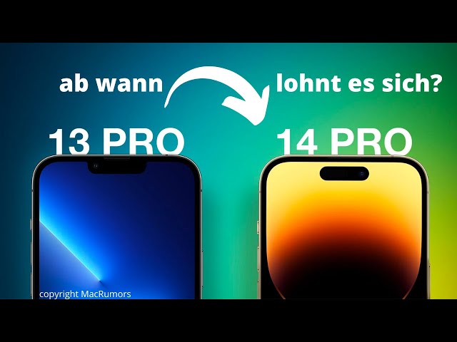 iPhone 14 Pro vs. iPhone 13 Pro - Ab wann lohnt sich das neue Pro?