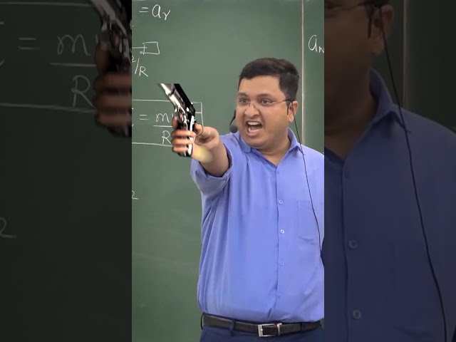 NV Sir की class में चली गोली 🔫 😱😱😱😱 NV Sir Funny Shorts | Motion Hindi Medium