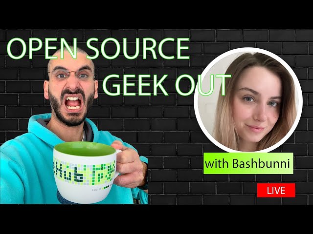 Geeking out on Open Source with Bashbunni