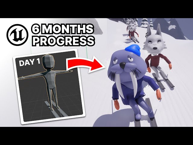 6 Months Learning Unreal Engine - My Game Dev Journey