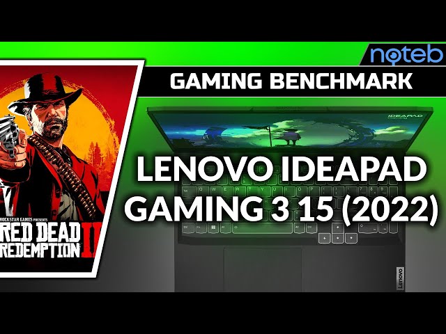 Lenovo Ideapad Gaming 3 15IAH7 - Red Dead Redemption 2 [ i5-12450H | RTX 3050 ]