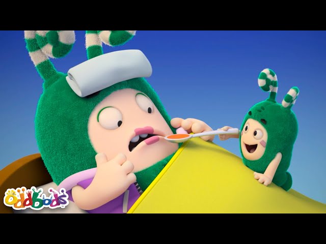 Baby Zee is SICK! 🤒 | 1 HOUR! | Oddbods Full Episode Compilation! | Funny Cartoons for Kids
