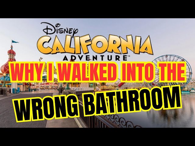 How Disney Tricked My Wife To Walk Into The Wrong Bathroom 😅