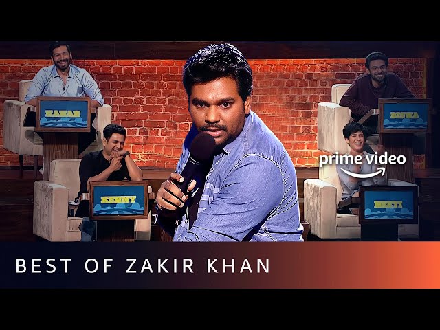 Reasons Why We Love Zakir Khan 🤩 |  Amazon Prime Video