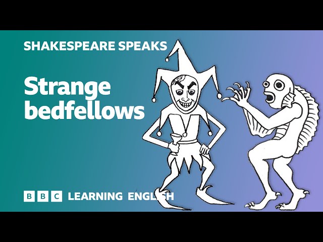 🎭 Strange bedfellows - Learn English vocabulary & idioms with Shakespeare Speaks