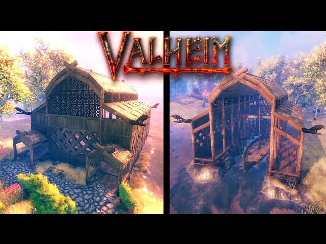 Valheim Boathouse Build and Finally in the Plains Biome!