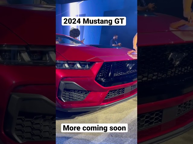 2024 Mustang GT Up Close!