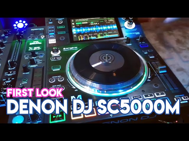 First Look: Denon DJ MC5000M Motorised Platter Media Player