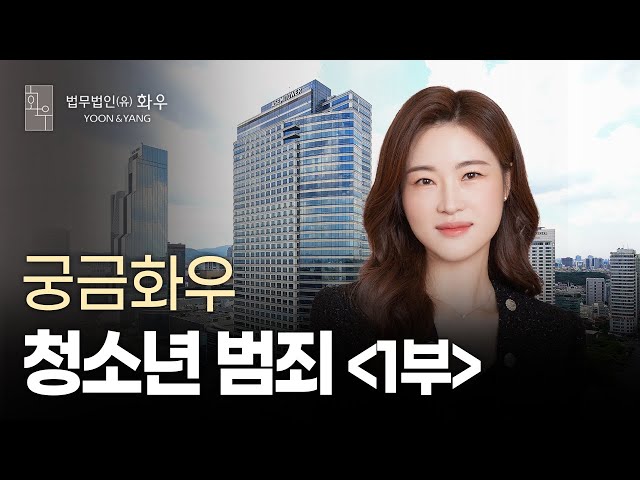 [궁금화우] 청소년 범죄 예방과 대책 1부 (Feat. 경찰 출신 변호사)