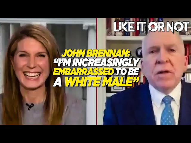 💀🤣👀Former CIA Director John Brennan  EMBARRASSED to be a White Male