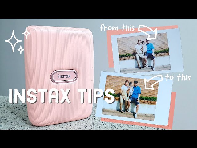 How to get vivid colored photos on Instax Mini Link + Apps & tips