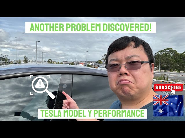 Another problem discovered in our Model Y!