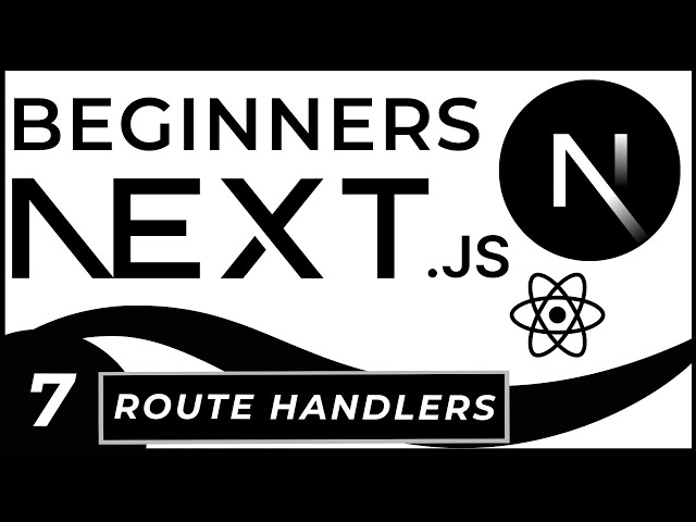 Next.js Route Handlers | API Routes in Nextjs 13