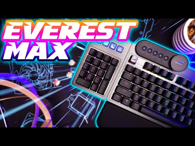 Mountain Everest MAX Keyboard Review: PEAK Keyboard Performance??