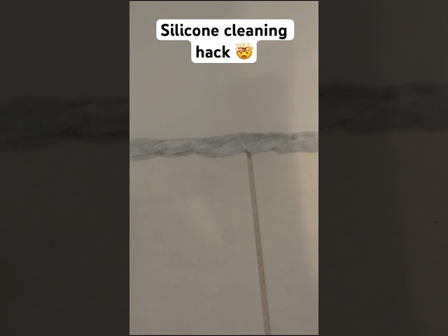 Silicone cleaning hack 🤯