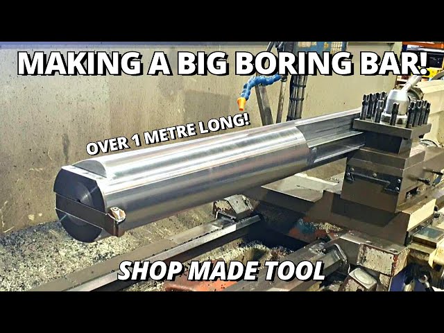 Making a BIG Boring Bar | Shop Made Tools