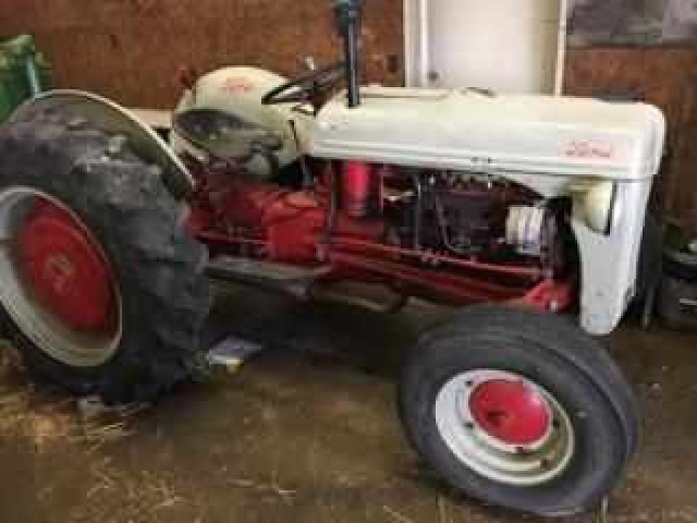 12 Year Old Auctioneer Sells Ford 9N Tractor on Minnesota Auction Yesterday