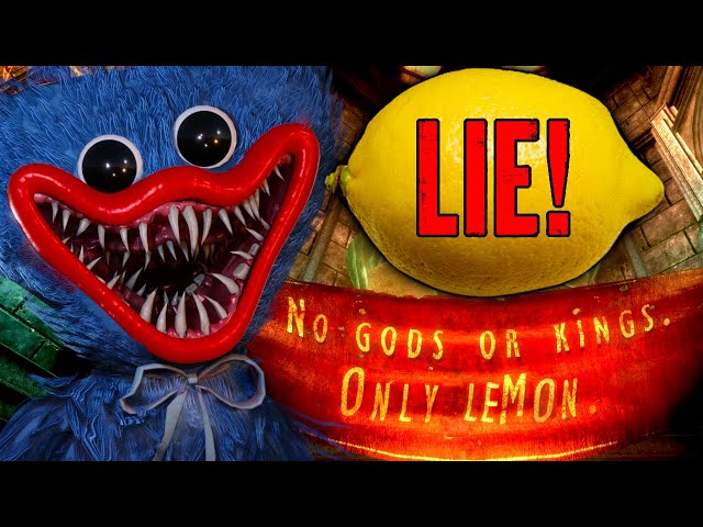 The Poppy Playtime Lemon is a LIE!