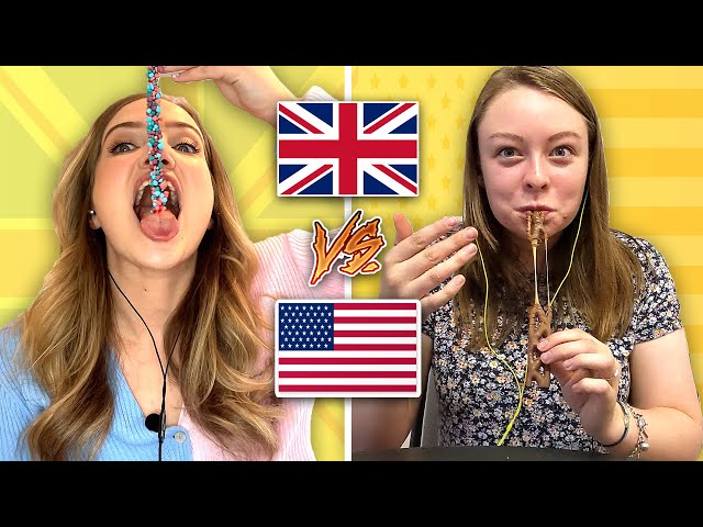 Brits & Americans Swap Weird Snacks