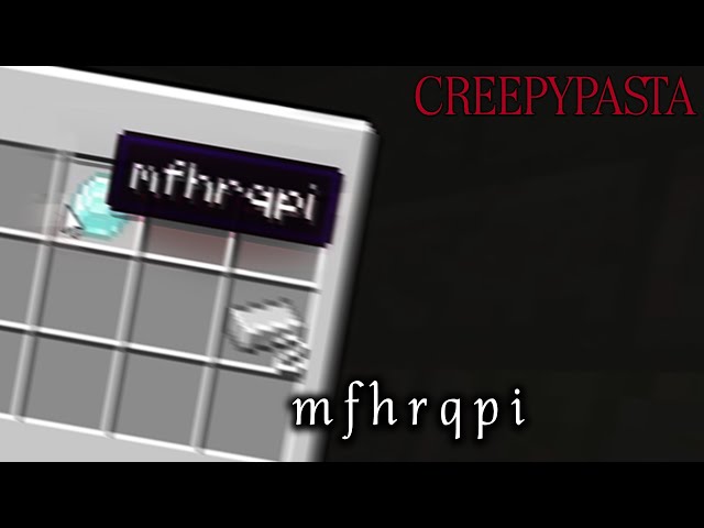 MINECRAFT CREEPYPASTA: The Cursed Item