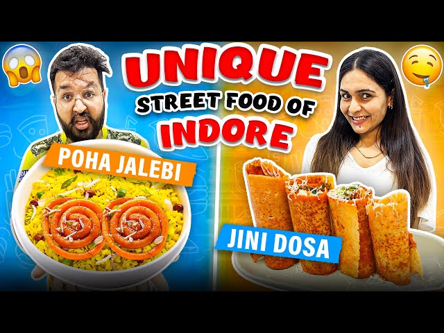 Finding India’s BEST & UNIQUE Street Food 🤩 || Foodie We Ka Indore Edition ❤️