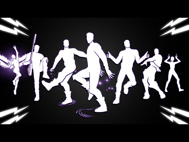These Legendary Fortnite Dances Have The Best Music! (Billie Eilish - Bad Guy, Boney Bounce, Classy)