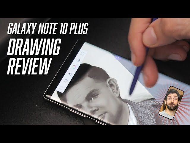 Samsung Galaxy Note 10 Plus speed sketching