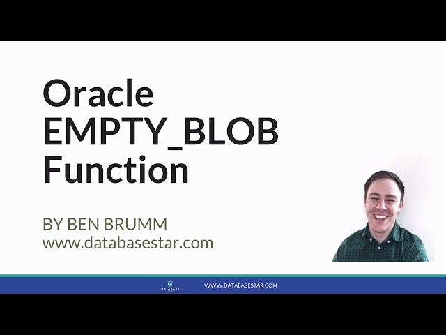 Oracle EMPTY_BLOB Function