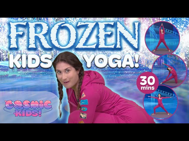Frozen ❄️ | A Cosmic Kids Yoga Adventure! Frozen Videos for Kids