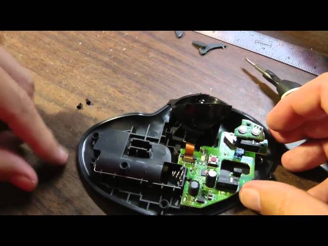 Logitech M570 trackman replacement mouse button