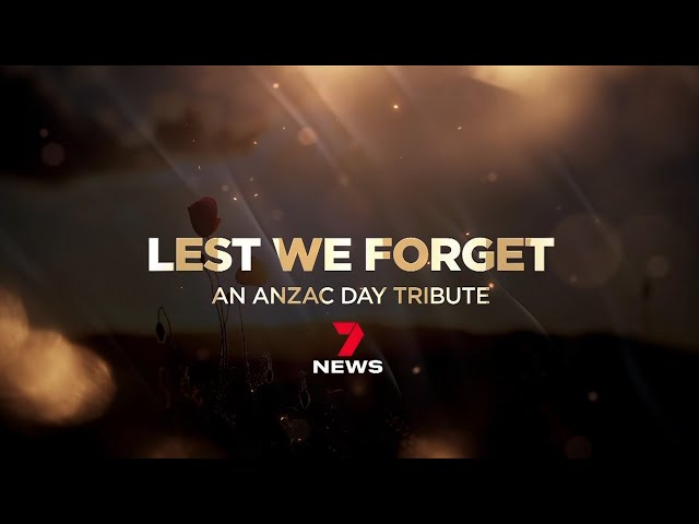 2024 Lest We Forget Anzac Day Tribute Concert | 7 News Australia