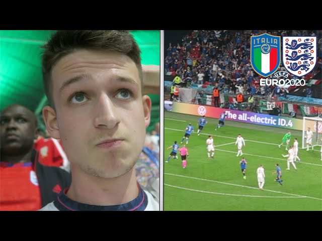 The Moment England Lose to Italy on Penalties | EURO 2020 Final