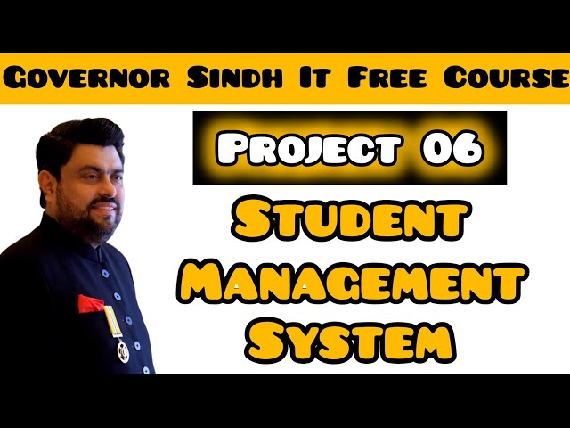 Student Management System Project in Typescript | CLI Project 06 | AI | Governor's IT Initiative